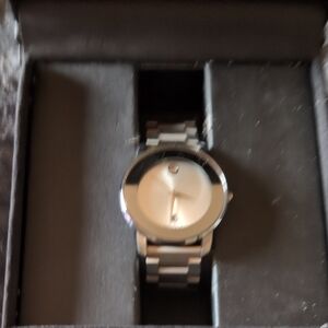 Men's MOVADO Silver Watch